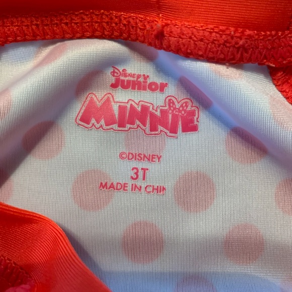 Minnie Mouse Swim Shirt w/ Matching Bottoms - Picture 3 of 6